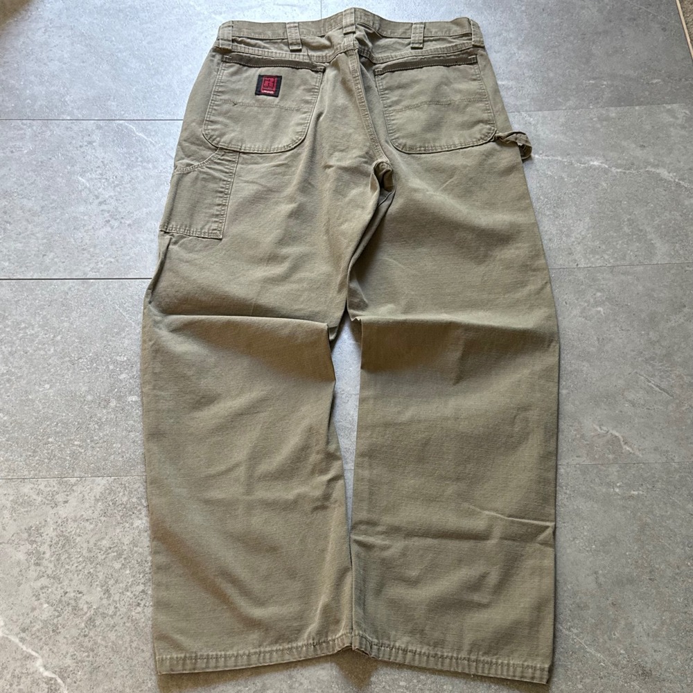 Y2K Wrangler Riggs Workwear Ripstop Carpenter Pants 36 x 32